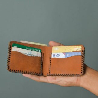 Italian Vegetable-Tanned Leather Cardholder